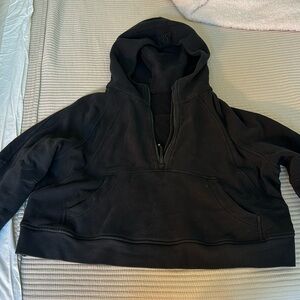 Lululemon scuba oversized half zip hoodie XL/XXL black